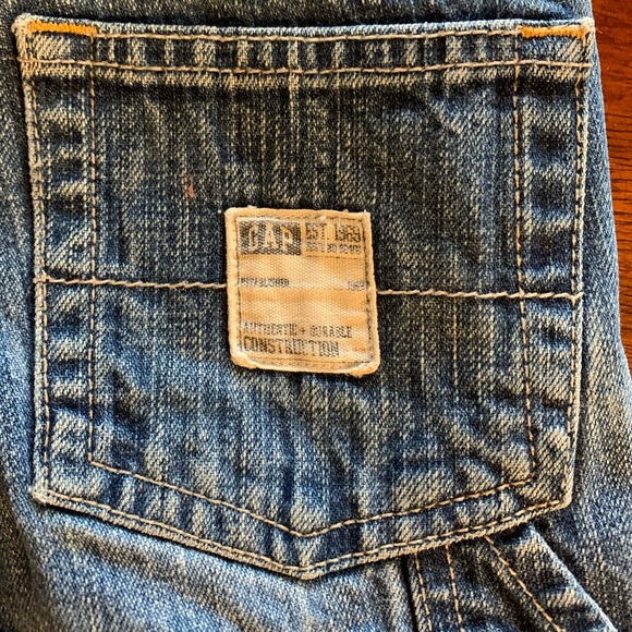 Y2K, Gap Carpenter Jeans, 100% Cotton, size 3T - Picture 4 of 8